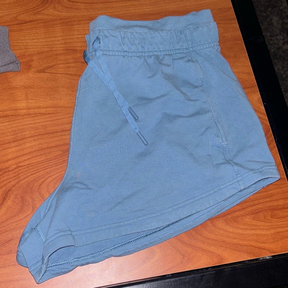 Blue Lululemon align shorts